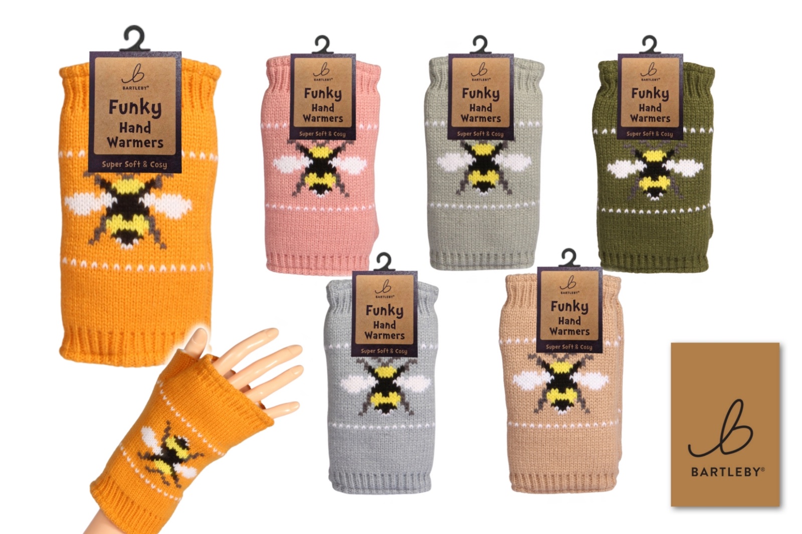 Hand Warmer - Bee Design