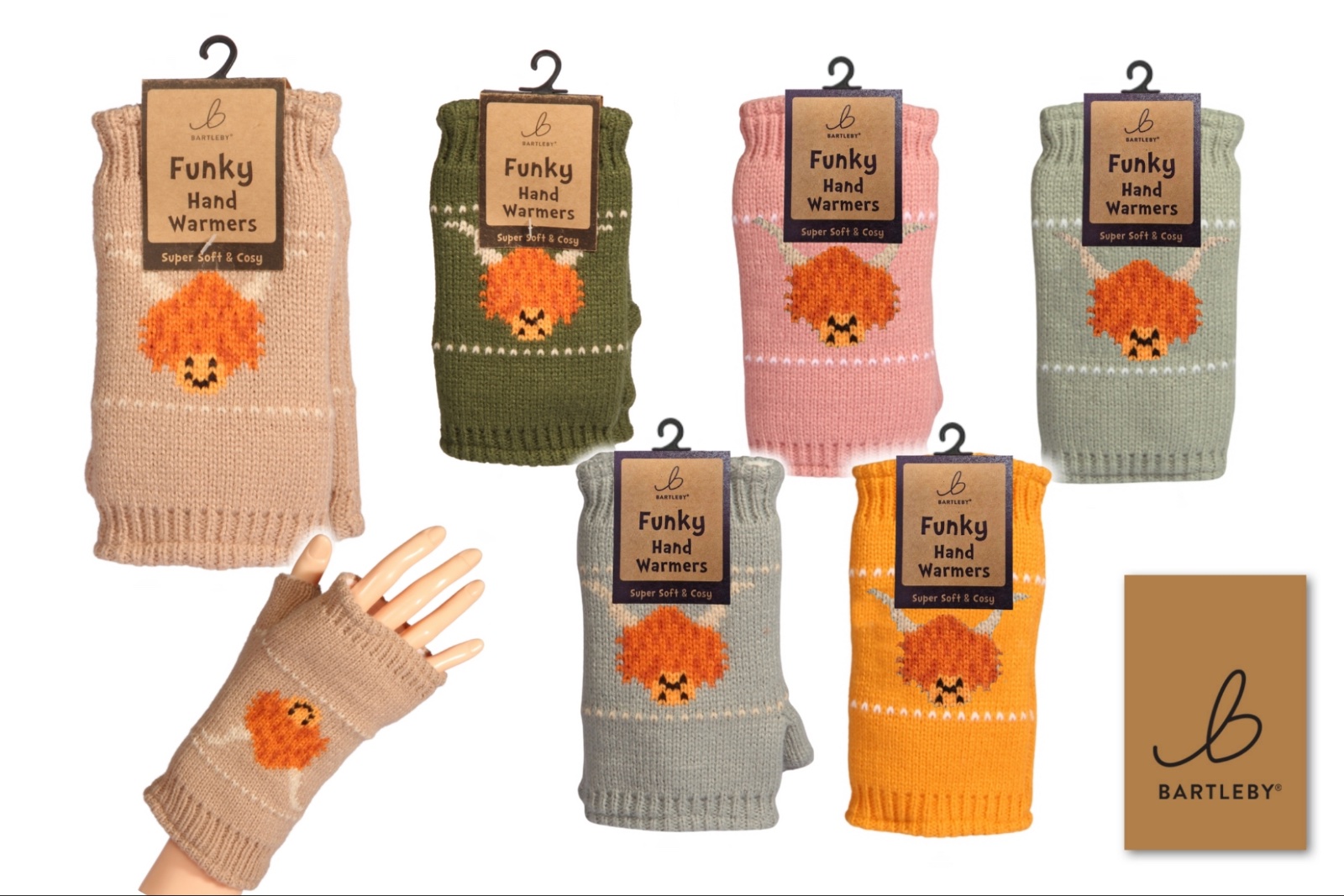 Hand Warmer - Highland Cow