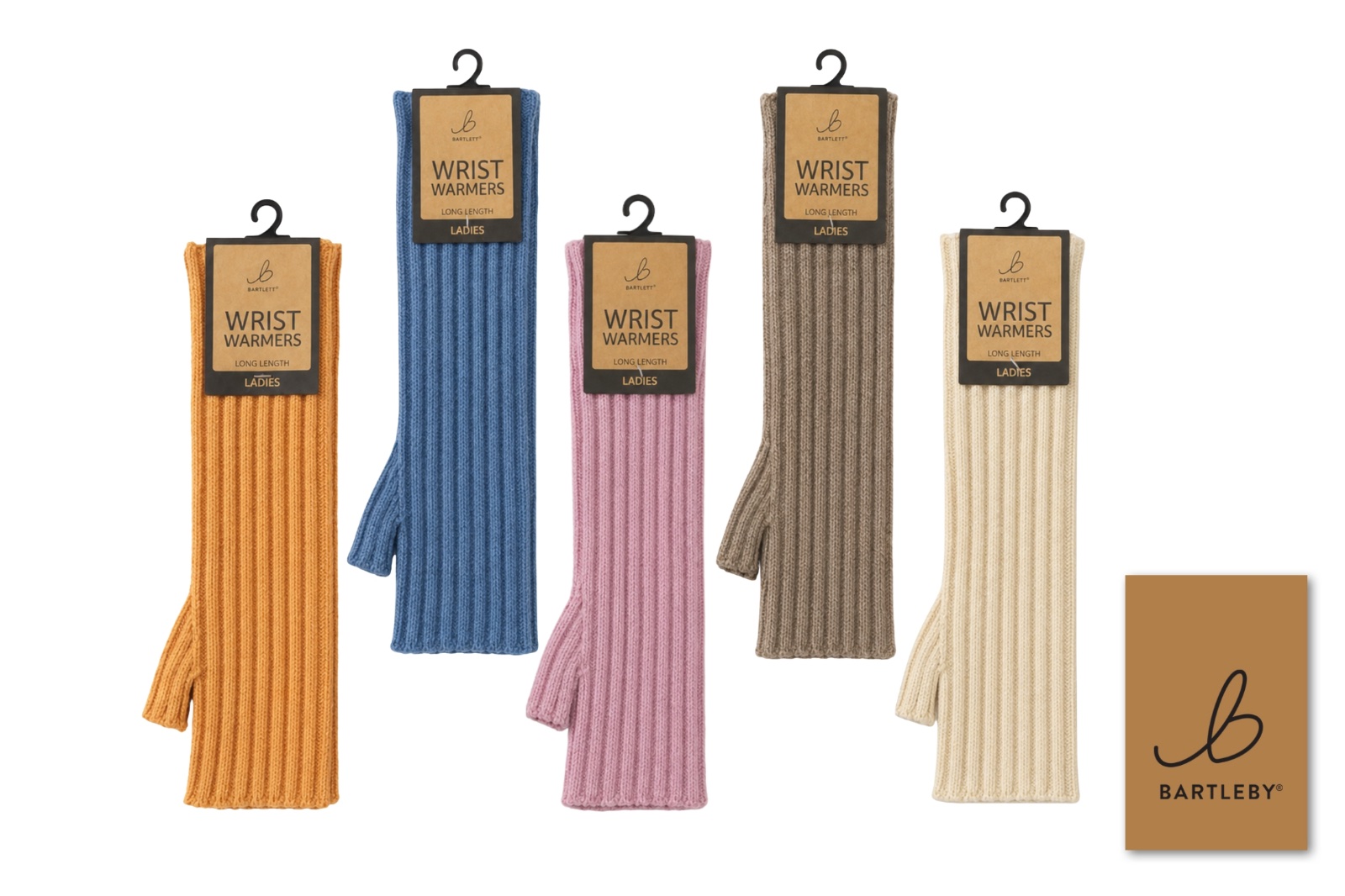 Ladies Wrist Warmer - Long Ribbed